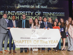 University of TN Health Science Center - Chapter of the Year Award at APhA2019